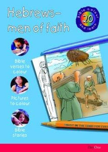 Bible Colour and learn: 20 Hebrews people of faith